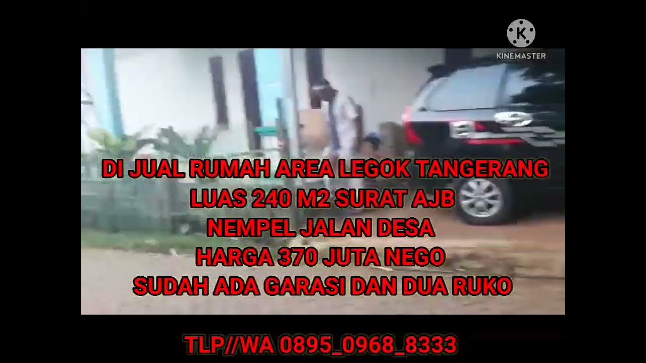 DI JUAL RUMAH PINGIR JALAN DESA AREA LEGOK BABAT TANGERANG