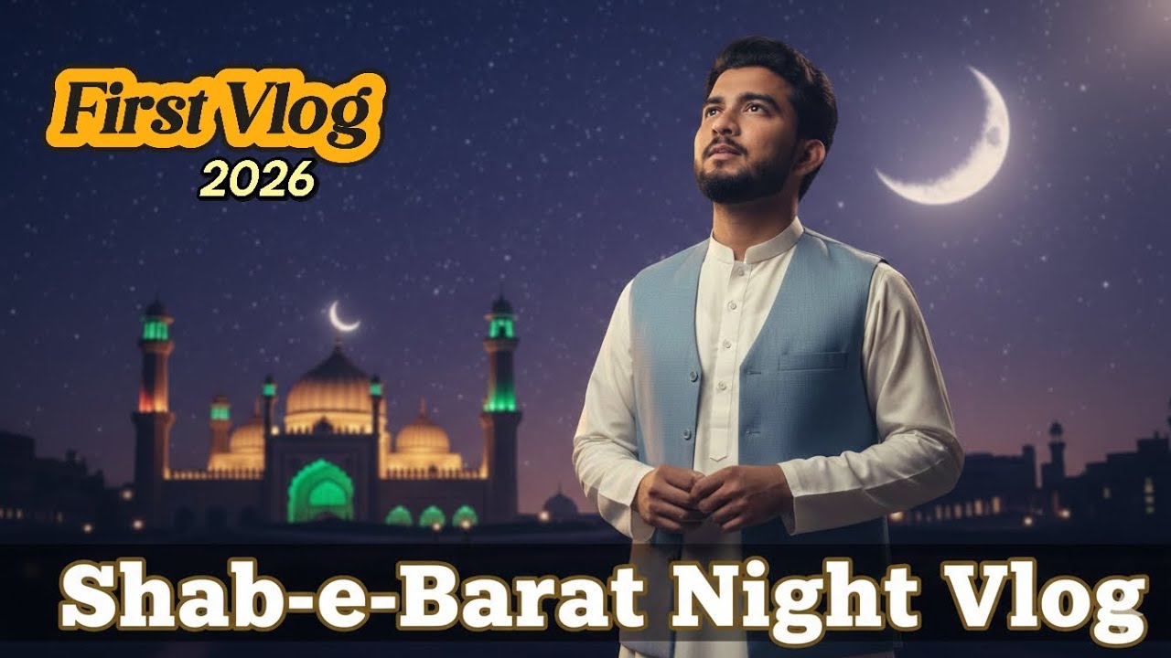 Shab-e-Barat Special ✨ | First Ever Vlog | Dua, Raat & Feelings | SAHILGo