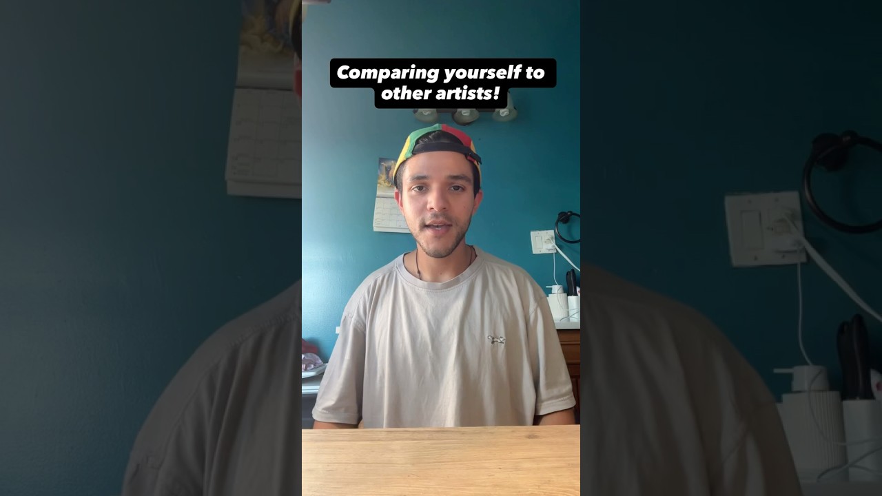How to stop comparing my art to other artists #illustration #sketch #sketchbook #art