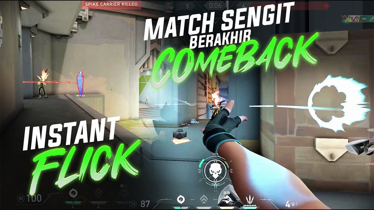 SENGITTT !! EARLY NYA DI HAJAR BERAKHIR COMEBACK !! #valorant