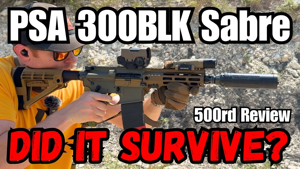 Я выпустил 500 пуль из PSA SABRE .300 Blackout… Вот что получилось