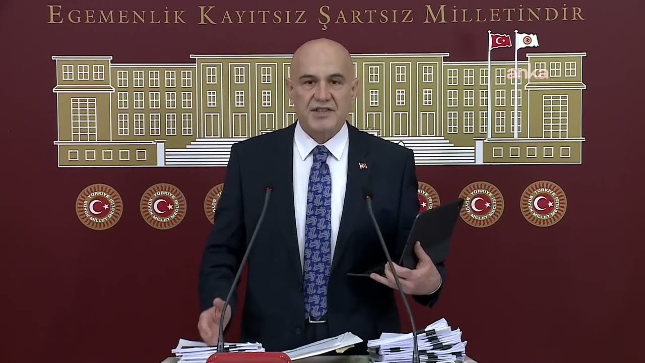 İYİ Parti Grup Başkanvekili Turhan Çömez, TBMM'de açıklama yapıyor #Canlı