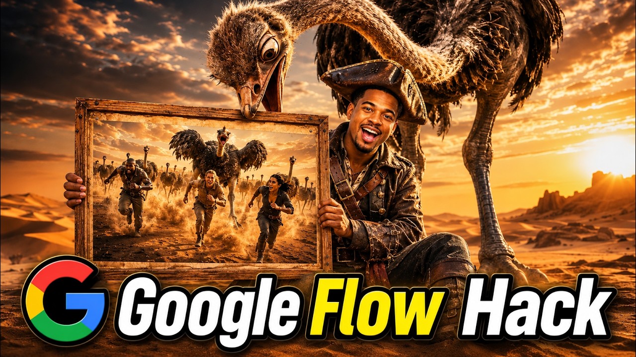 Никто не говорил вам, что Google Flow может делать это бесплатно