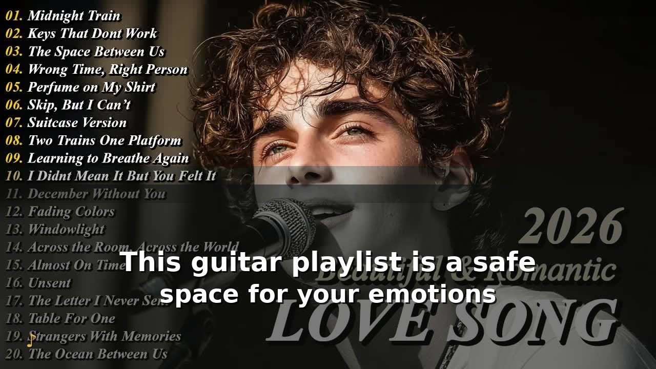 This guitar playlist is a safe space for your emotions