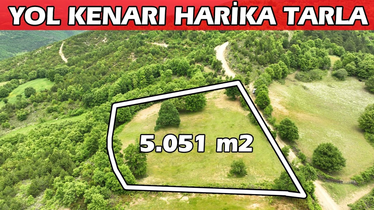 1129- Harika 5.051 m2 Kazdağları Bölgesine Yakın Tarla İzleyen Burayı Almak İsteyecek