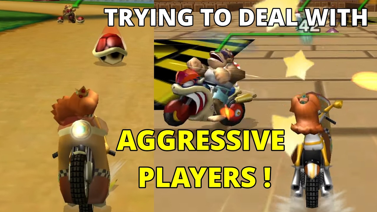 Strong Lobbies! Trying to Deal with Aggressive Players in Mario Kart Wii!