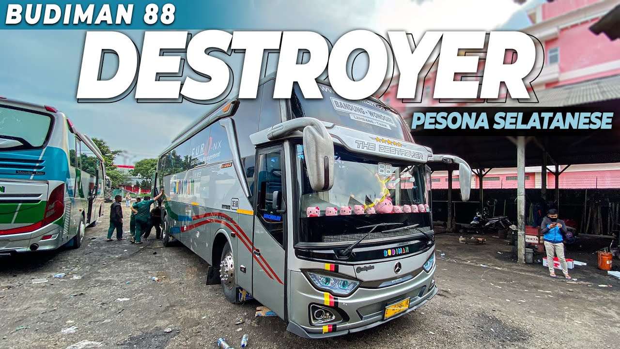 Bandung - Wonogiri Naik Bus Artisnya Budiman 88 