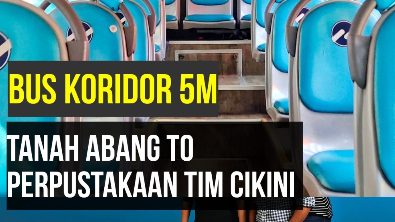 KE PERPUSTAKAAN CIKINI TIM YUK‼️NAIK BUS DARI TANAH ABANG