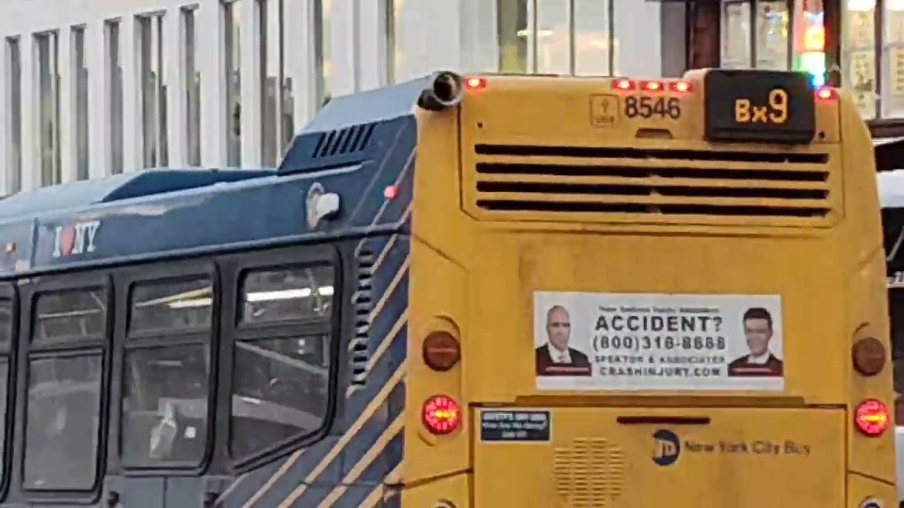 MTA LFSAs LFS HEV XD40 XE40 NYC Bus Bx9 Bx12 SBS Bx22 Bx28 Bx34 Bx38 E Kingbridge Road 