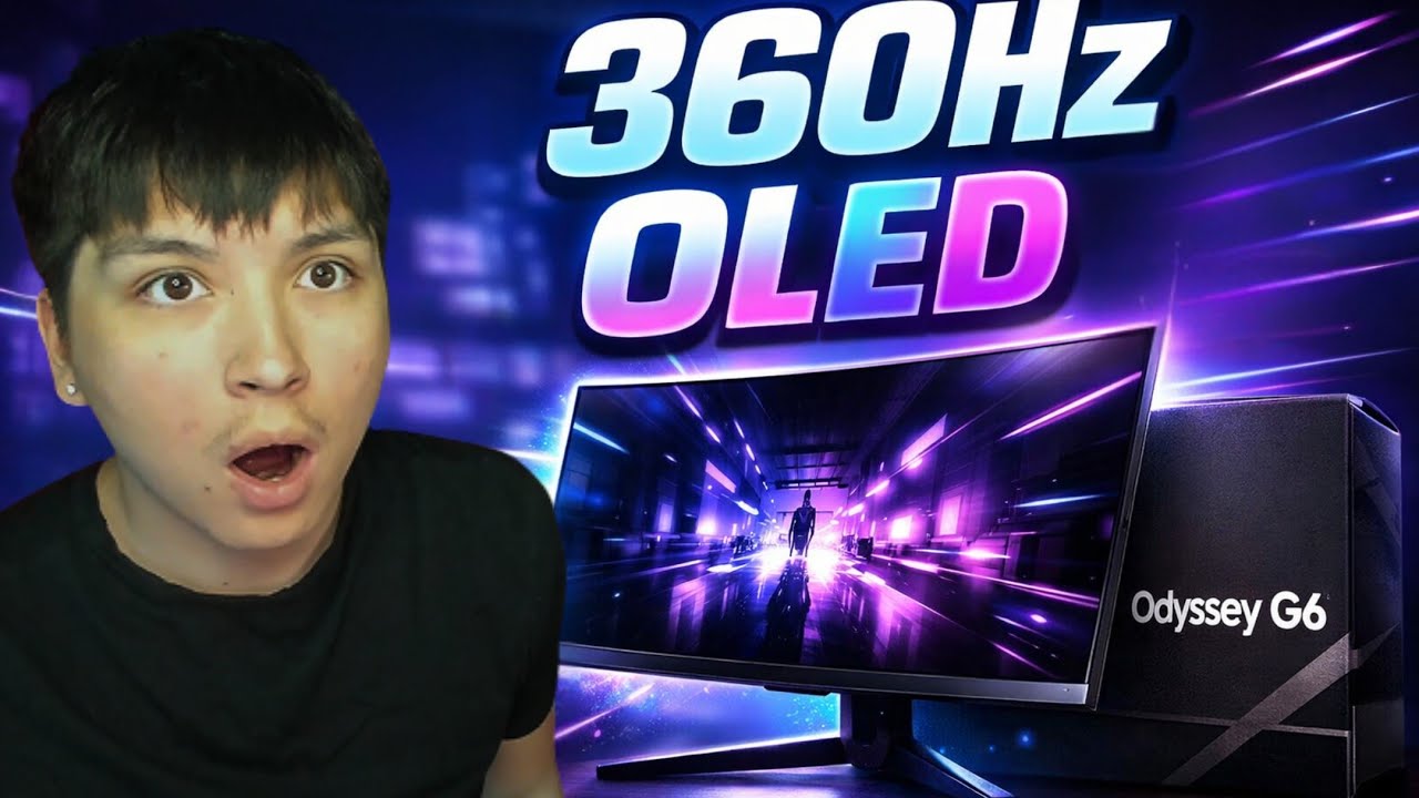 Samsung Odyssey G6 OLED 360Hz Unboxing &ndash; This Is Unreal
