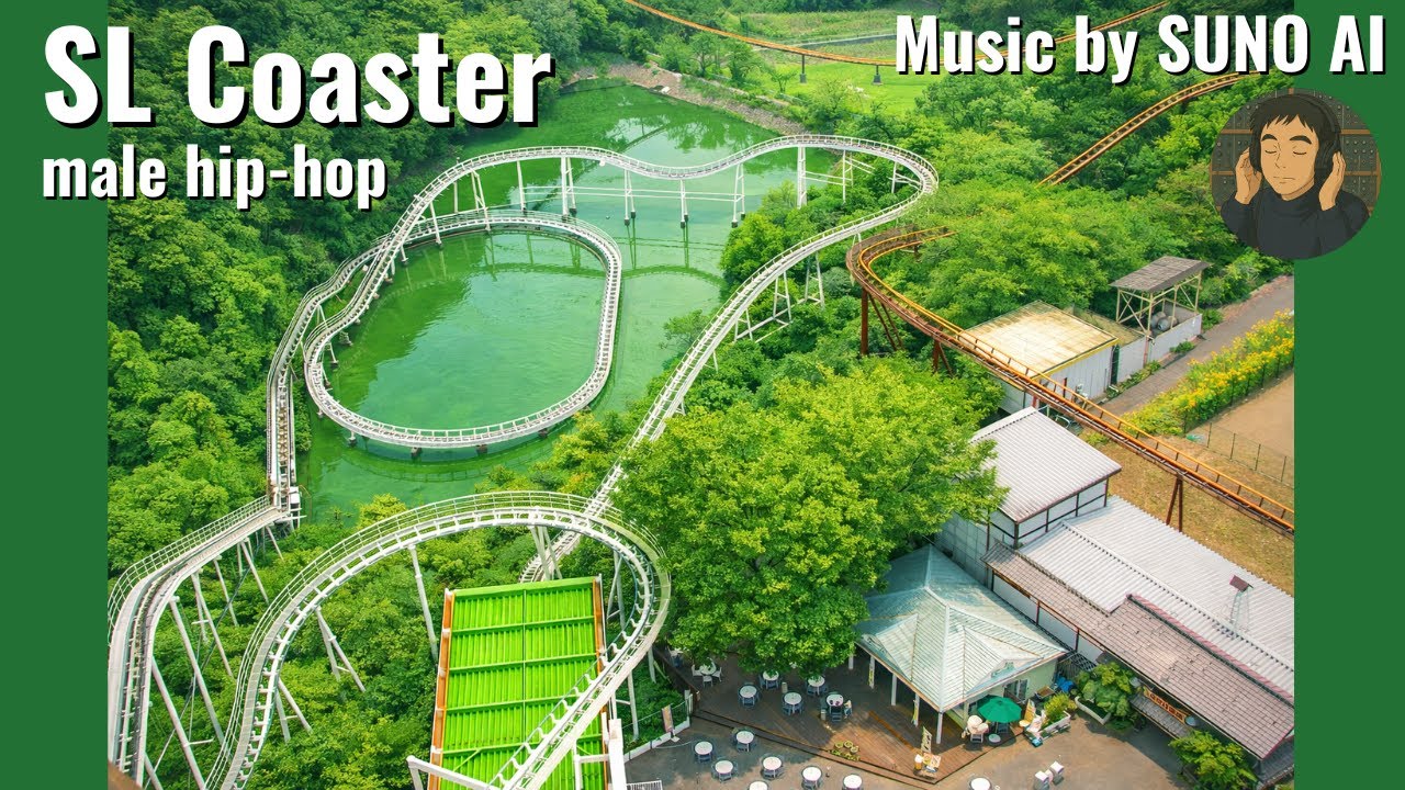 [AI Songs] SLコースターの軌跡 よみうりランド SL Coaster Yomiuri Land Ver3 [BGM 60分耐久]
