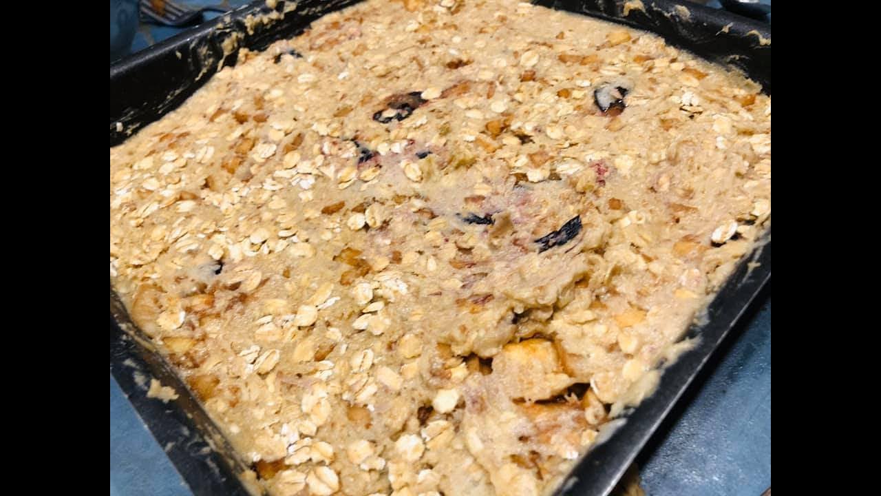 Croustade pommes - bleuets