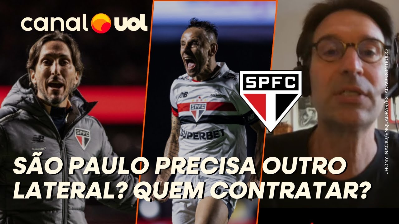 SÃO PAULO PRECISA DE MAIS UM LATERAL? ARNALDO, ILSINHO E RENAN DEBATEM REFORÇOS