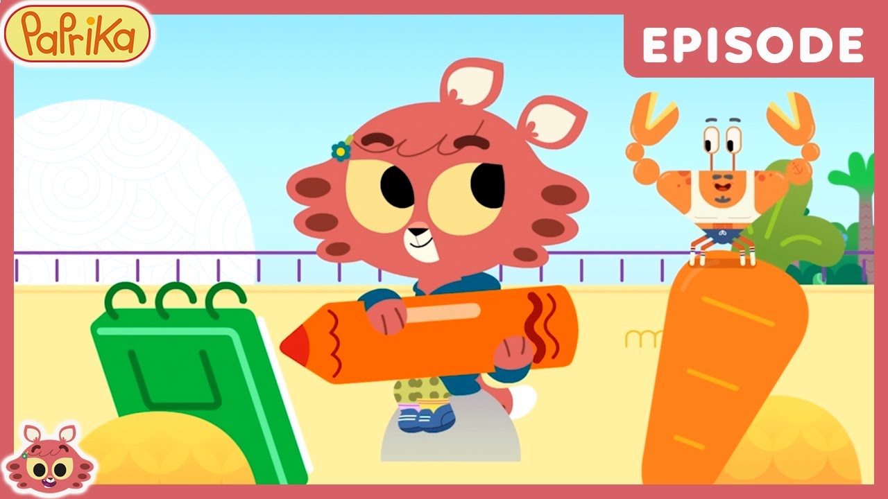 PAPRIKA EPISODE 😻 The Portrait (S01E03) 🎨 Cartoon for kids!