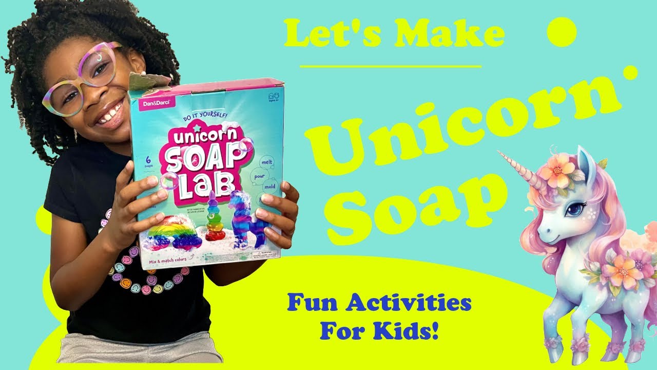 Let&rsquo;s Make Unicorn Soap! - Fun For Kids