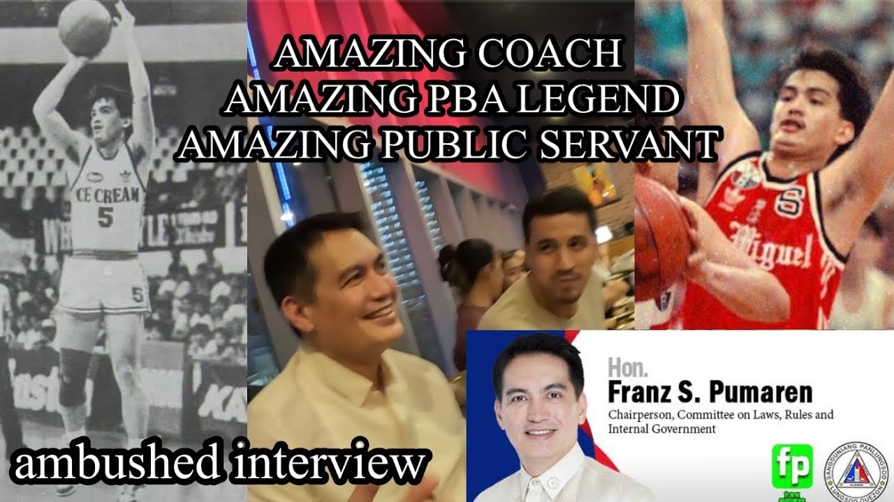 FRANZ PUMAREN / Amazing coach Amazing PBA legend