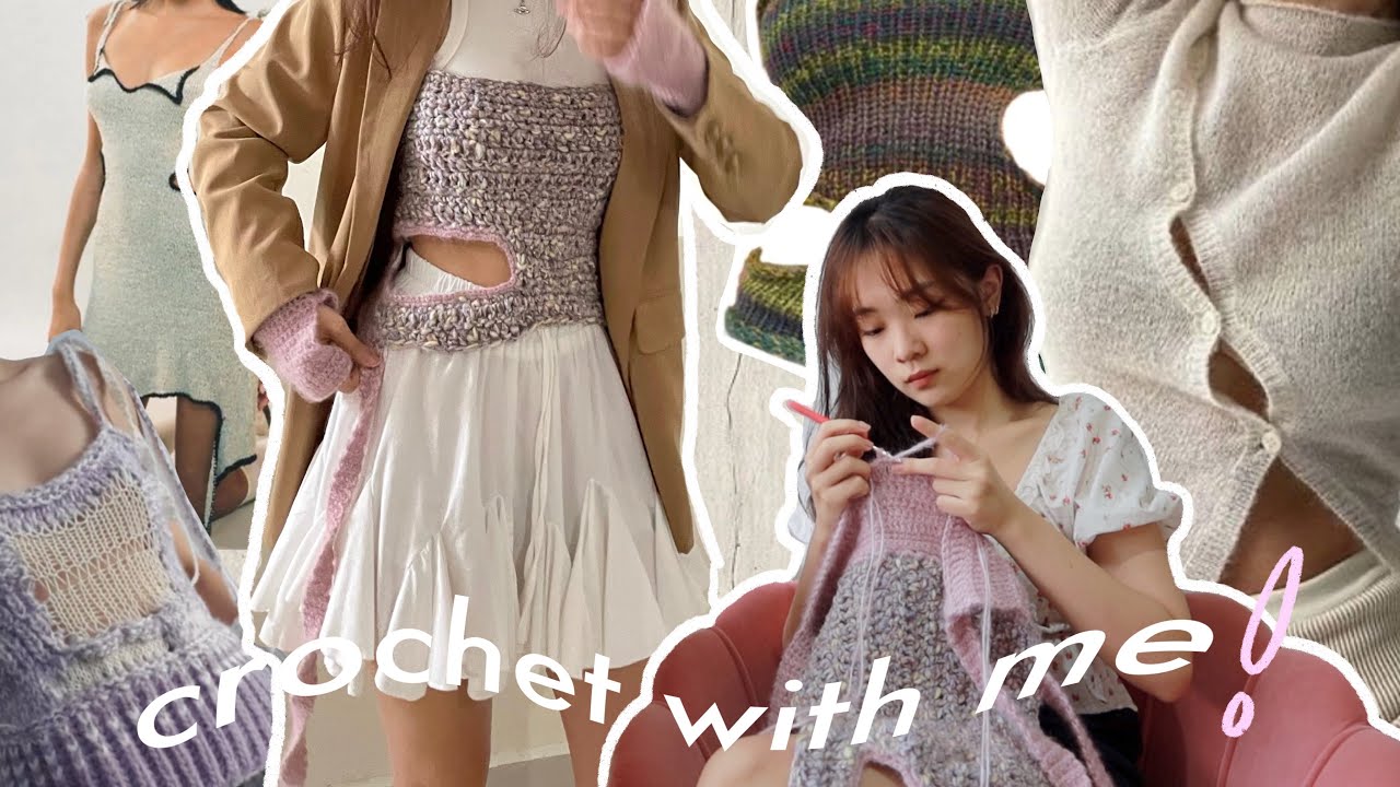 crocheting a ~subversive basics~ pinterest inspired top | crochet with me ep.1