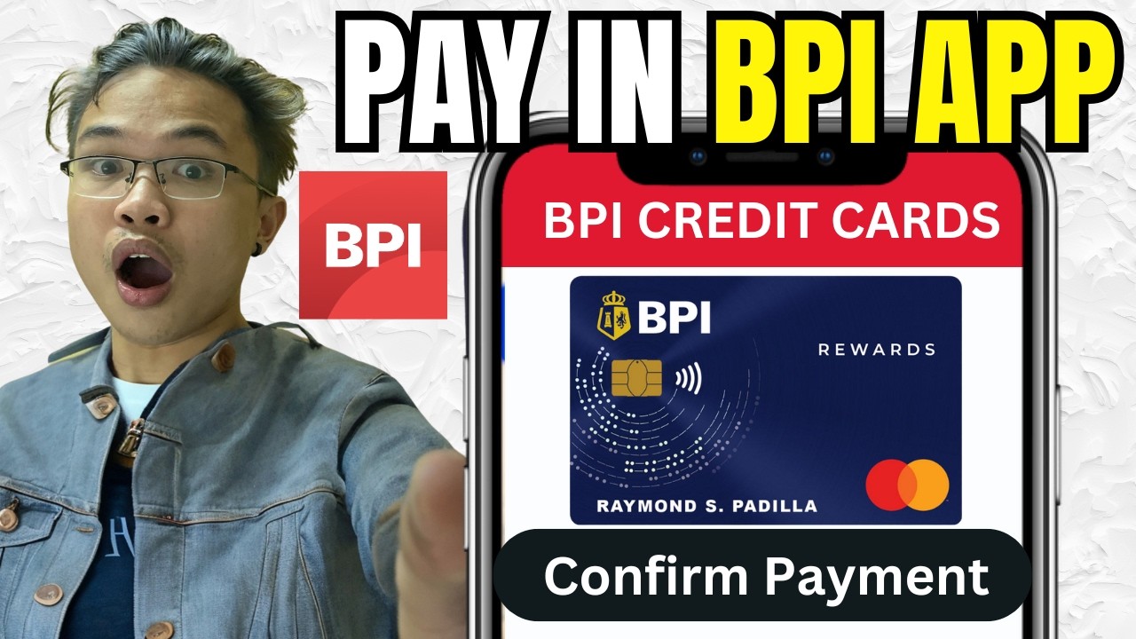 Как оплатить кредитной картой BPI в мобильном приложении BPI?