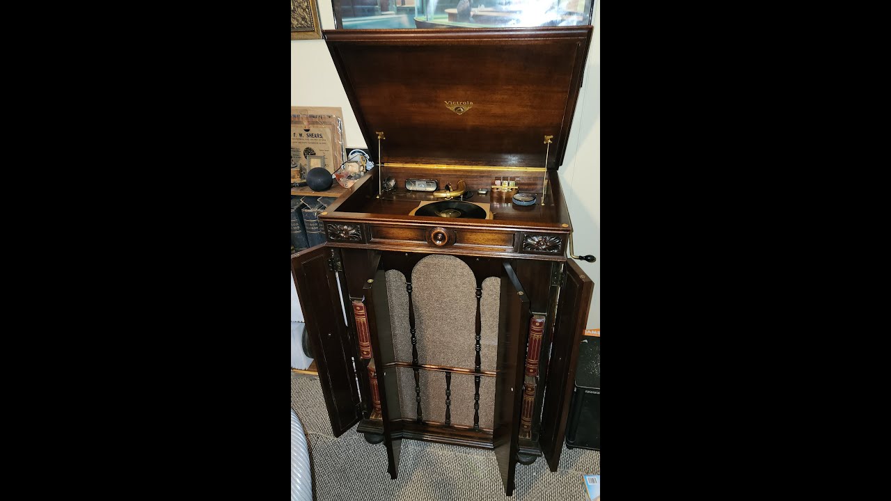 Victor's Best Sounding & Largest Phonograph Ever - The 1926 Orthophonic Credenza - Amazing Sound!!