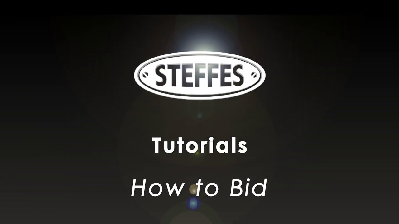 How to Bid on a Steffes Auction