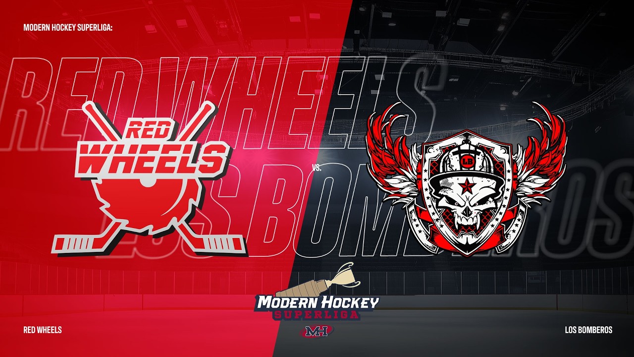 MH SUPERLIGA 2025/2026 26. kolo LOS BOMBEROS vs RED WHEELS 3:1 - celý zápas