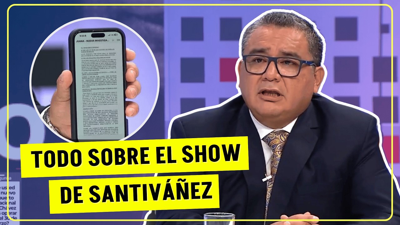 MINISTRO SANTIVÁÑEZ abandona EL PAÍS tras allanamiento a SU CASA - #LaContra