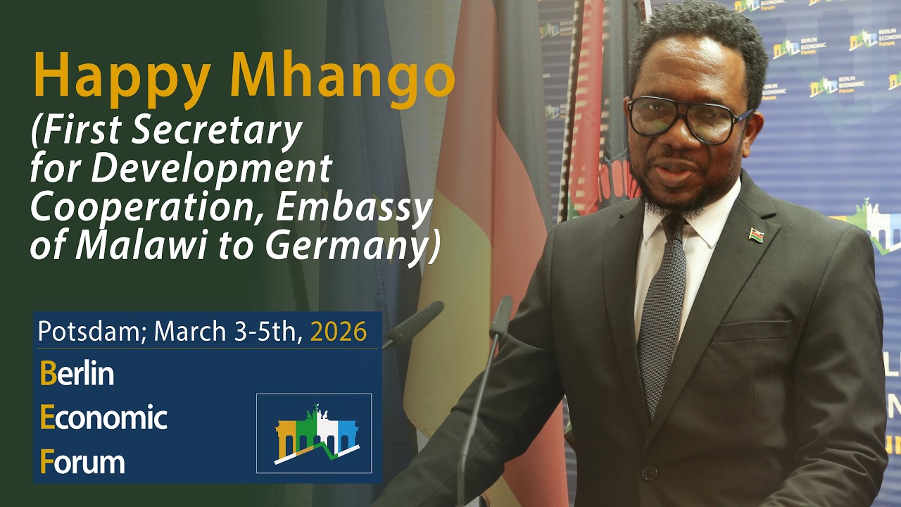 Хэппи Мханго (первый секретарь по вопросам сотрудничества в области развития, посольство Малави в...