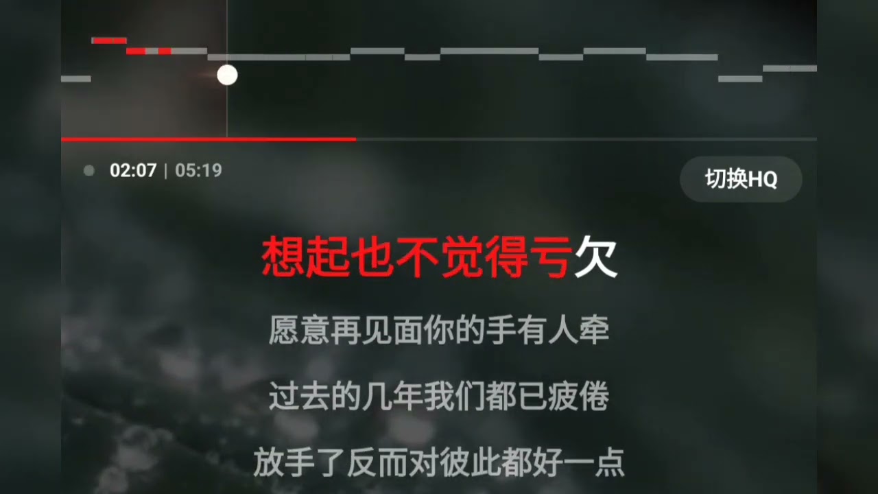 He Jie KTV - Xu Wei - H&ograve;a Giải (karaoke) - Từ Vi - 和解 - 徐薇 - 伴奏