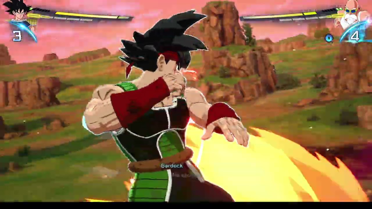 Bardock vs Maestro Roshi Ball Sparking Zero Gameplay