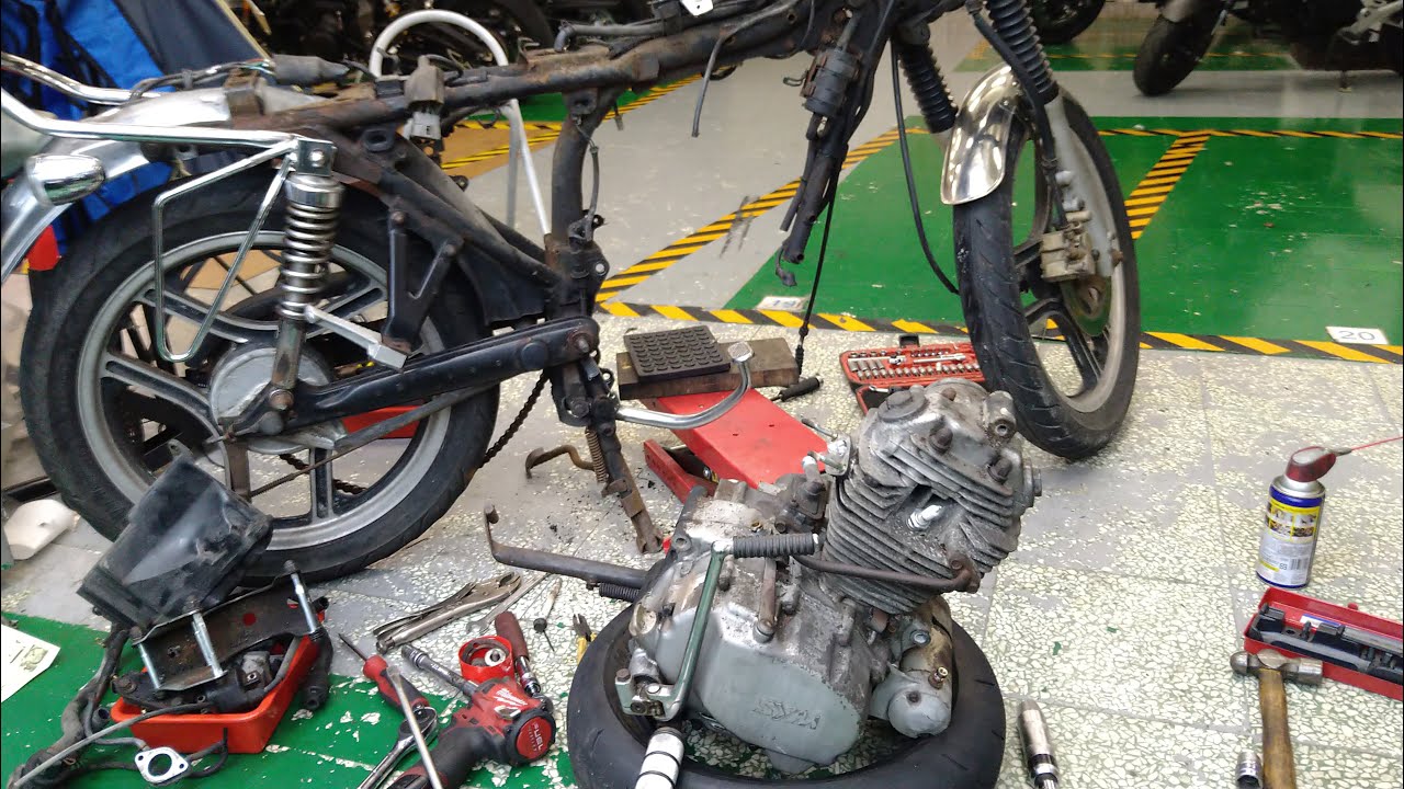 野狼傳奇維修 翻新 整理 紀錄 SYM ENGINE REBUILD