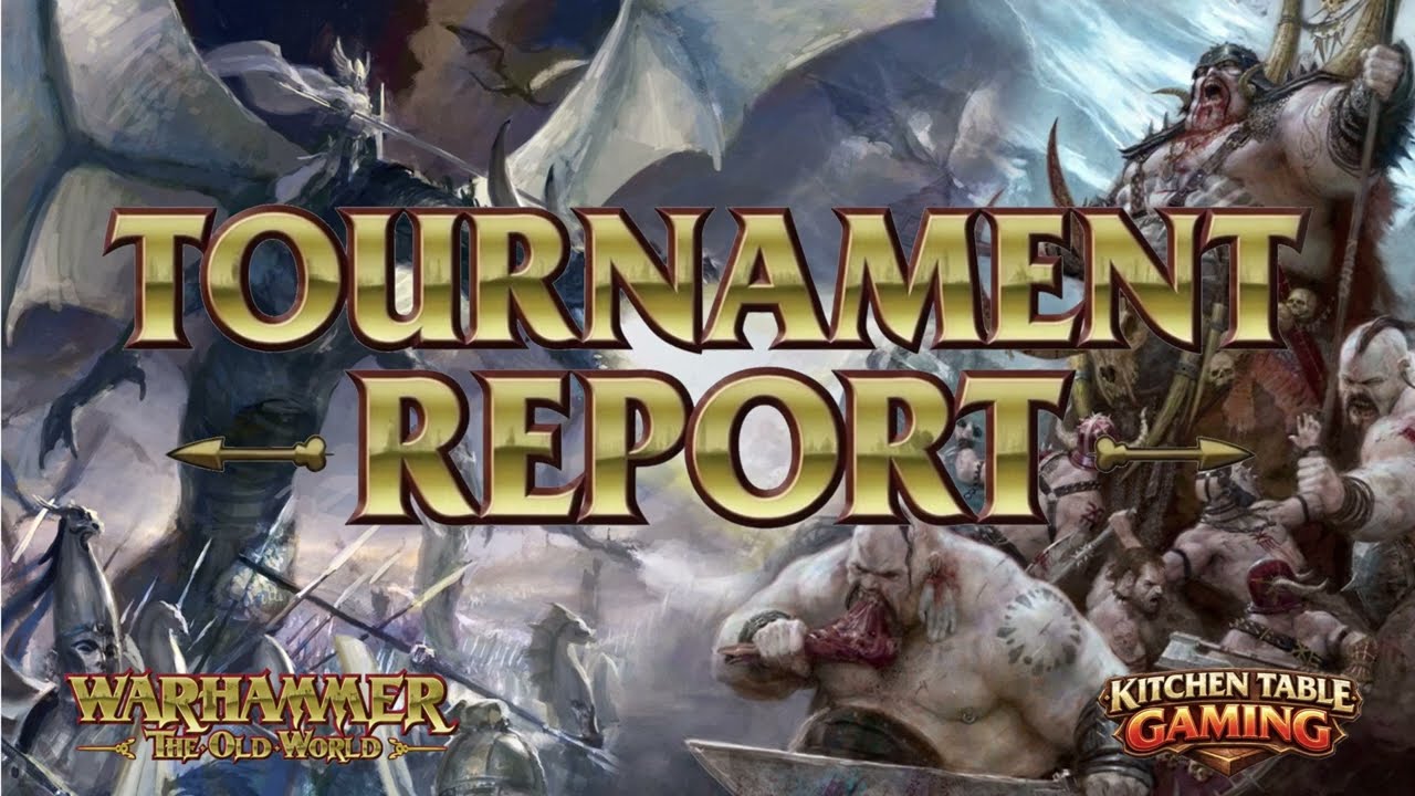 Warhammer The Old World Tournament Report, 2D6 Kringvern III, Ogre Kingdoms vs High Elves