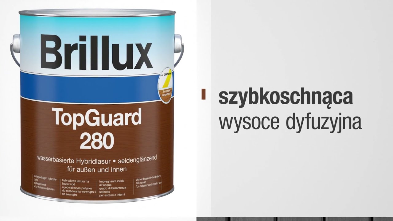 Lazura Premium na bazie wody