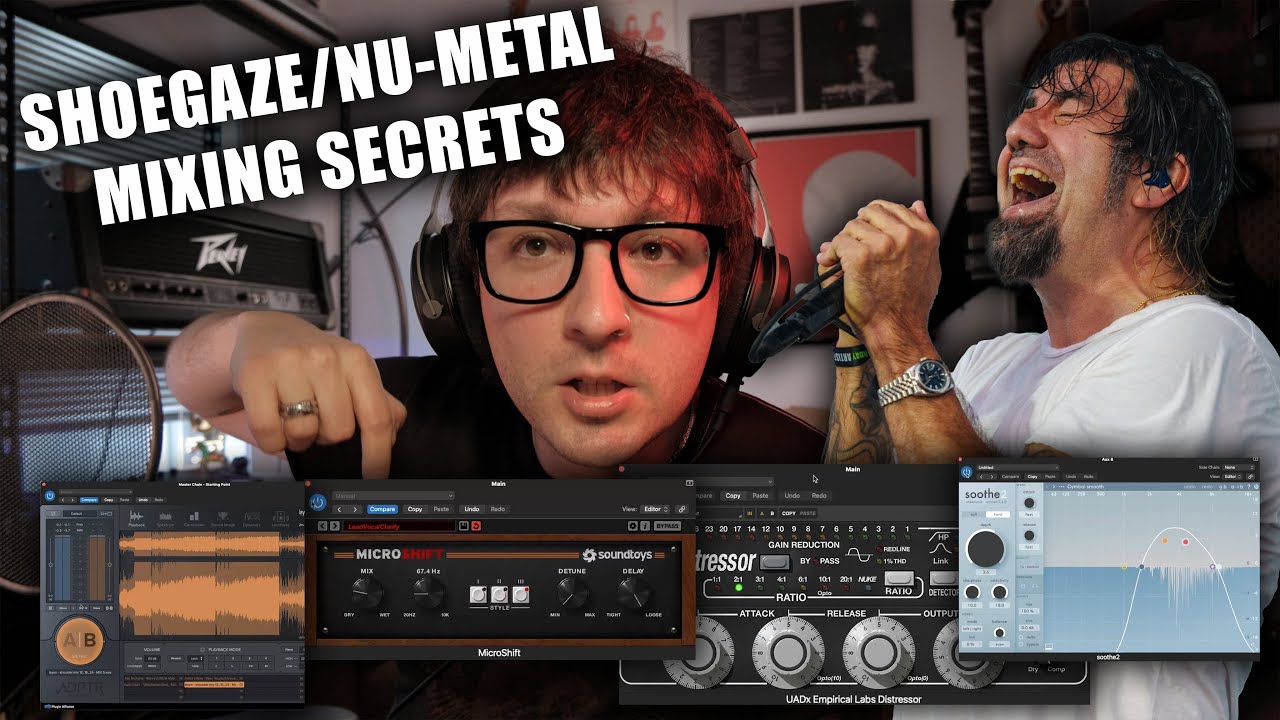 mixing SHOEGAZE: how to make everything louder than EVERYTHING else