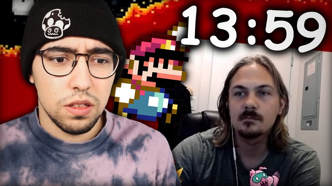 ER spielt Kaizo Mario in 14 Minuten durch...