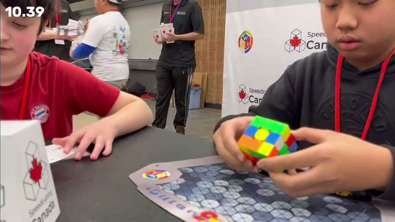 11.72 Second Official 3x3 Average of 5!
