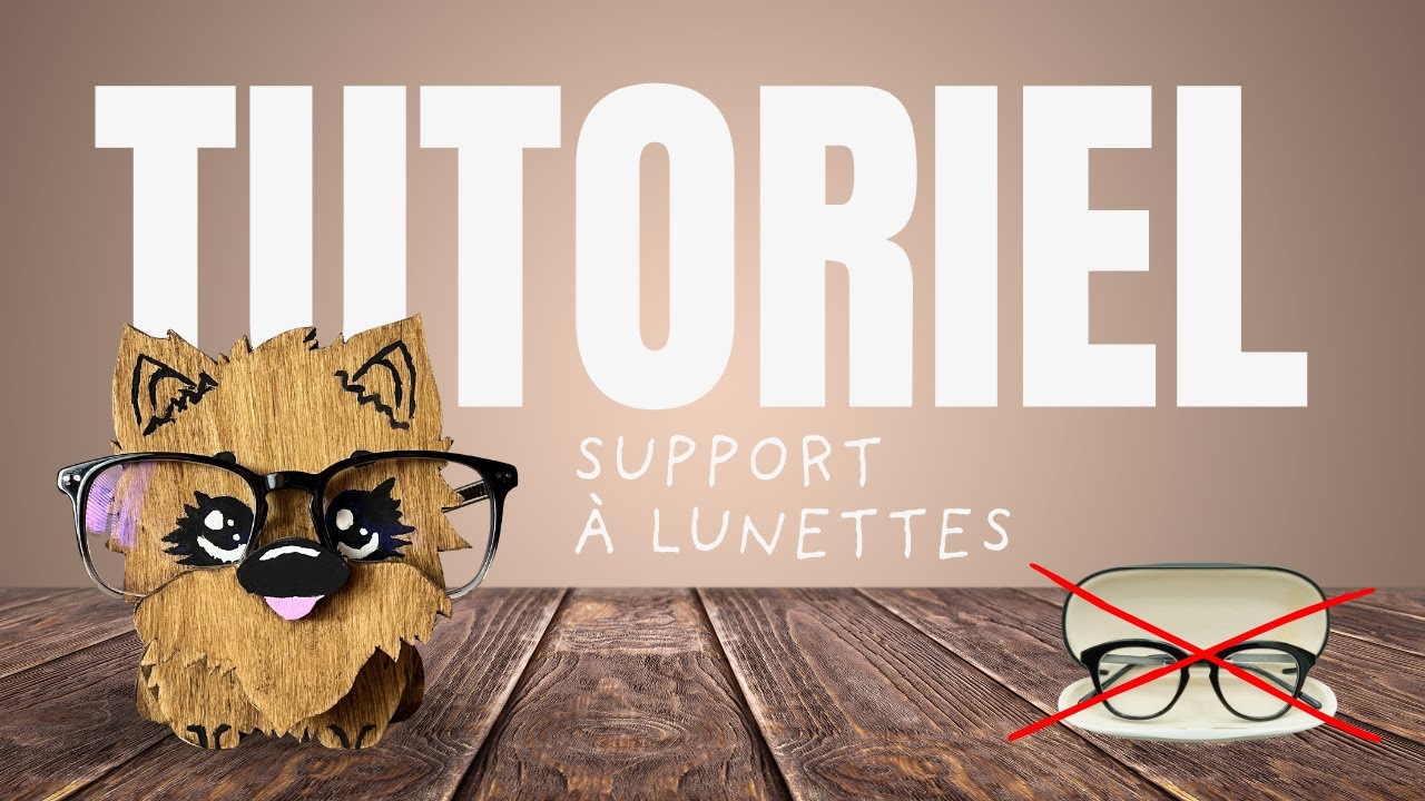 🐶 TUTO : Fabriquer un porte lunettes en forme de Spitz 🐾 : ✦ 100% 