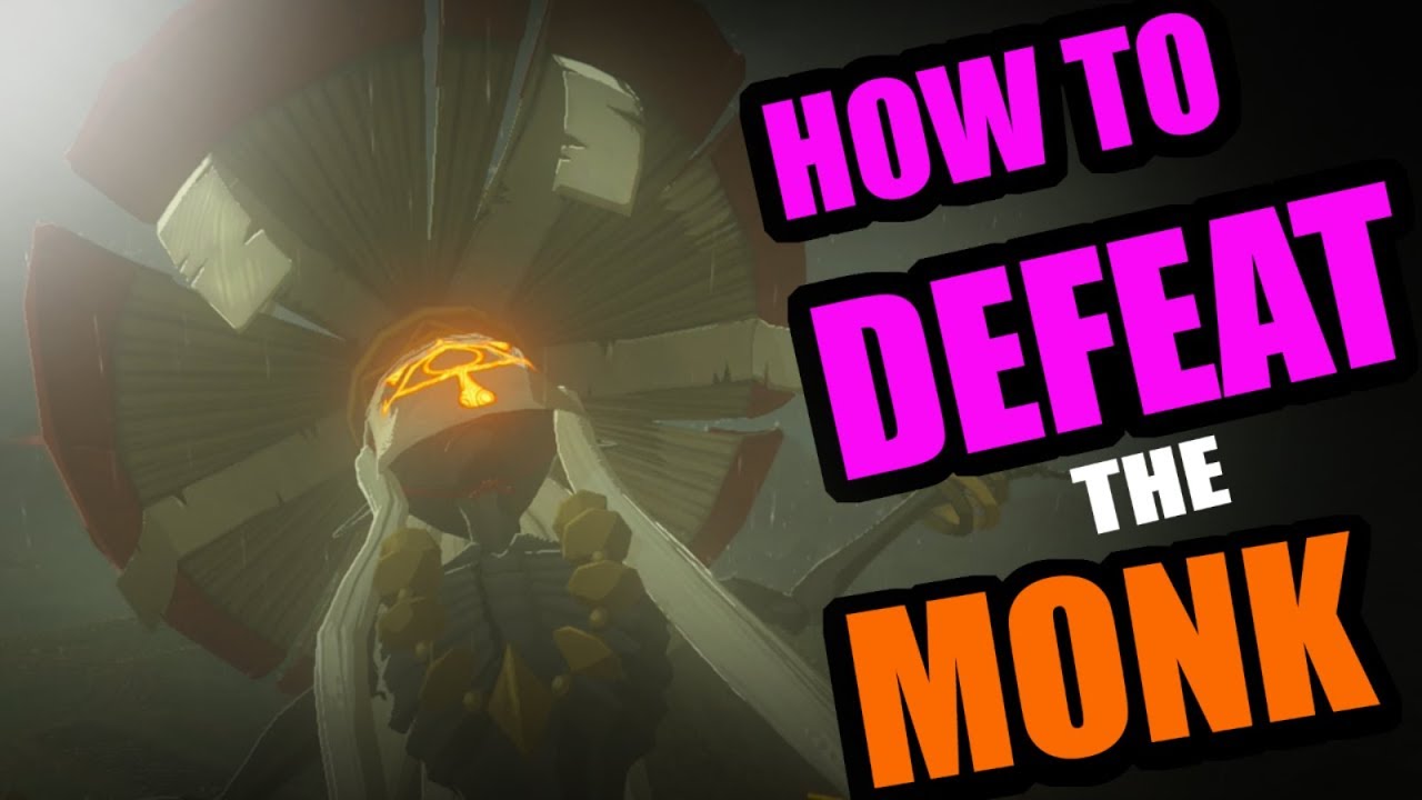 How to beat Monk Maz Koshia - Zelda : Breath of the Wild - Champions' Ballad