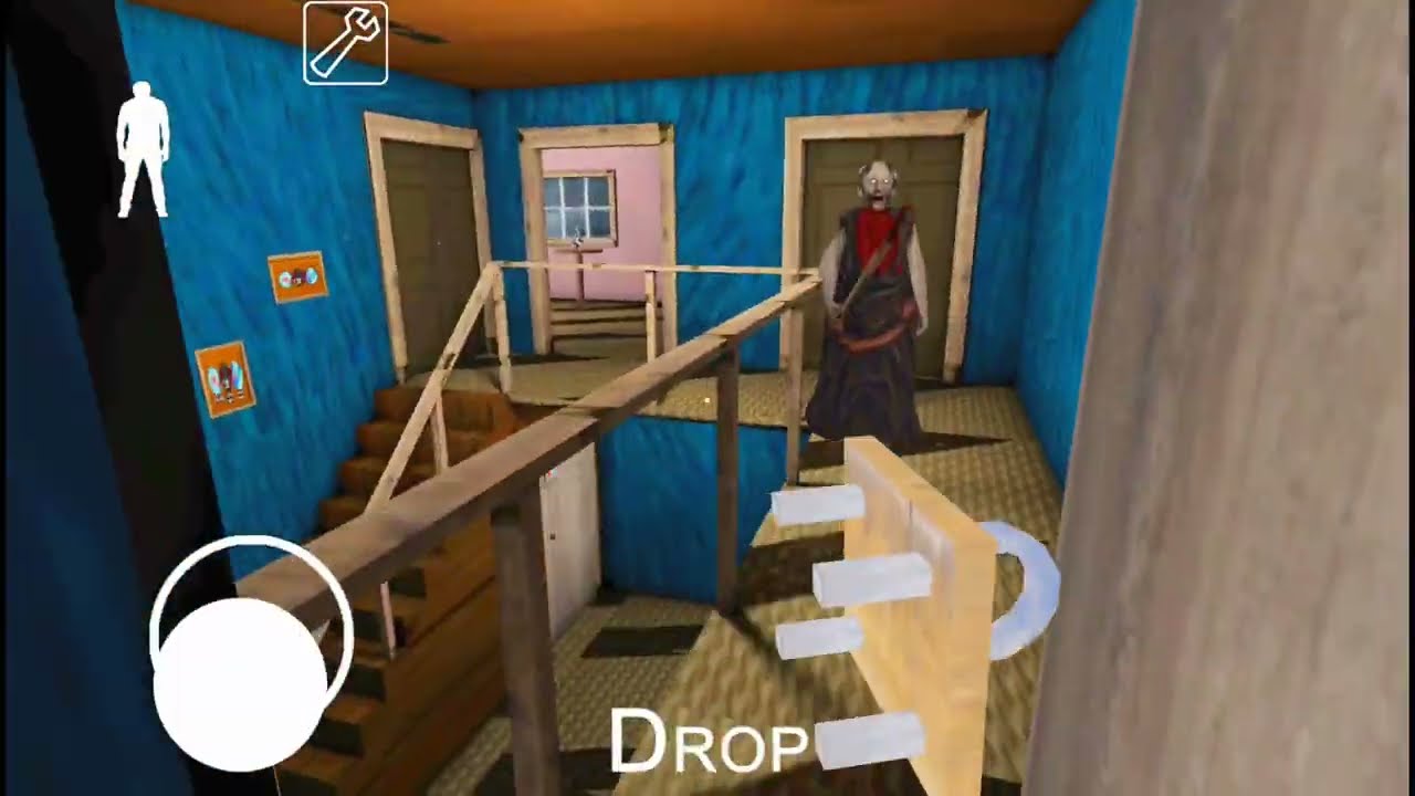 Granny Game Horror Escape Gameplay | Granny Smiling X Mod Ep9