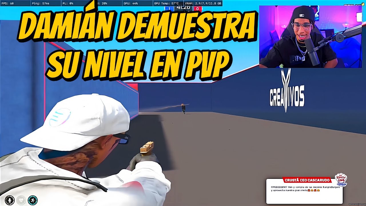 Rdjavi: ¡Llegó El Día! Damián Demuestra Su Nivel En PVP - GTA RP