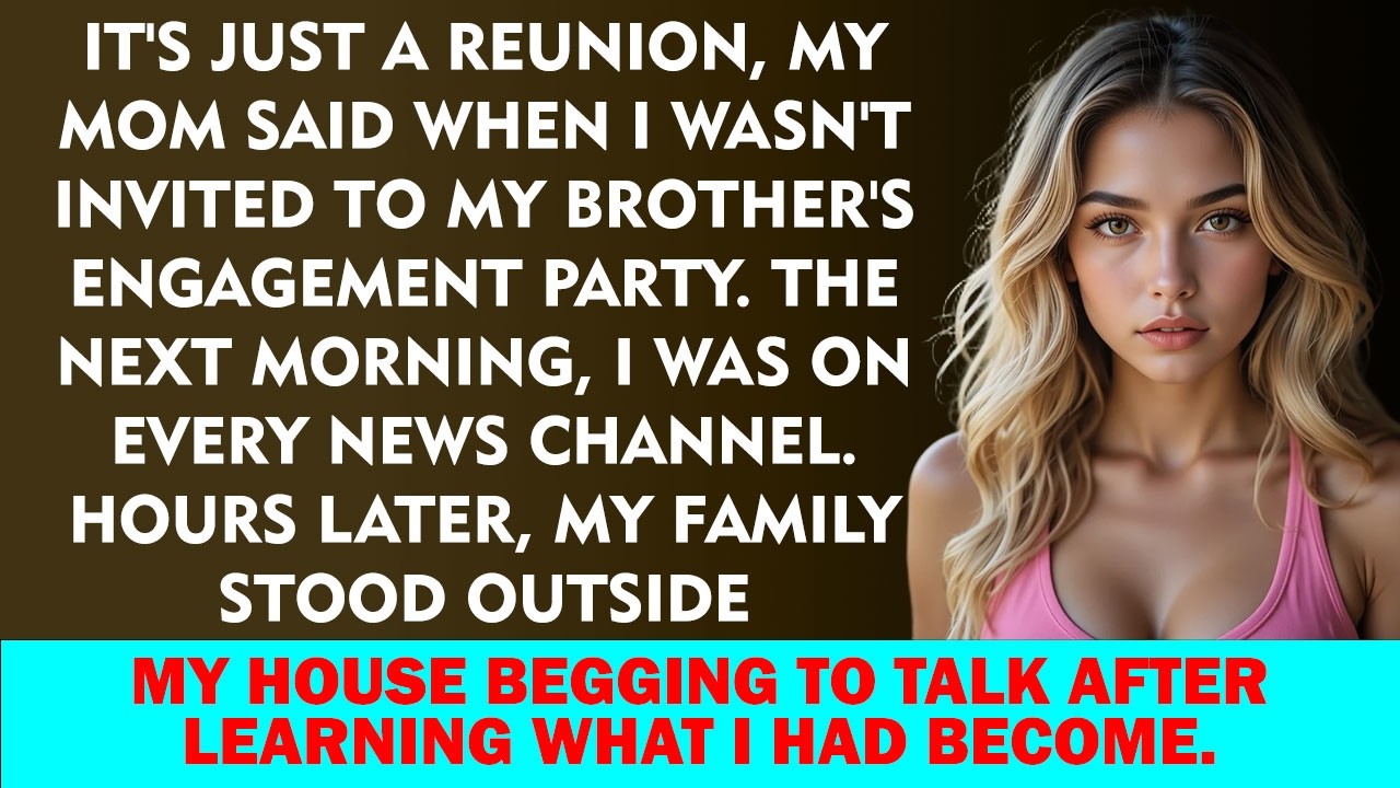 “It’s Just a Reunion,” Mom Said — Next Morning, I Was on Every News Channel