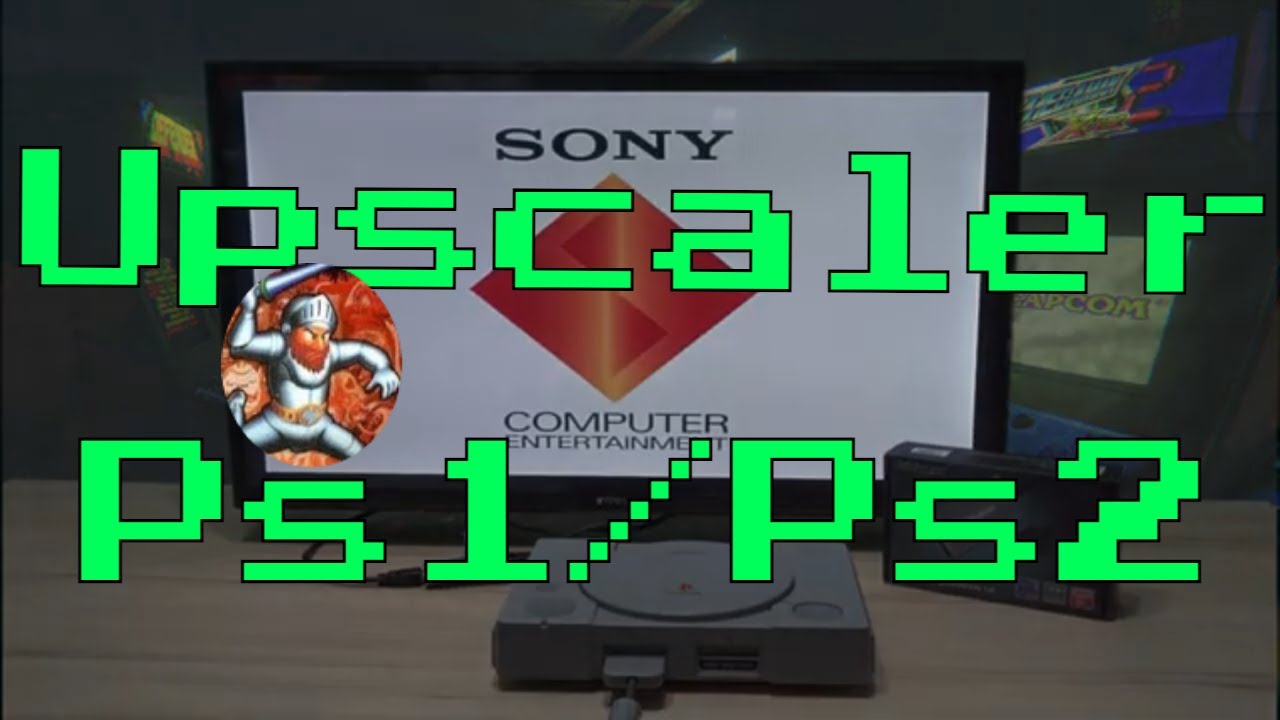 🚧💥 Upscaler Playstation 1 / Playstation 2 , conexi&oacute;n a TV actual  #Bitfunx