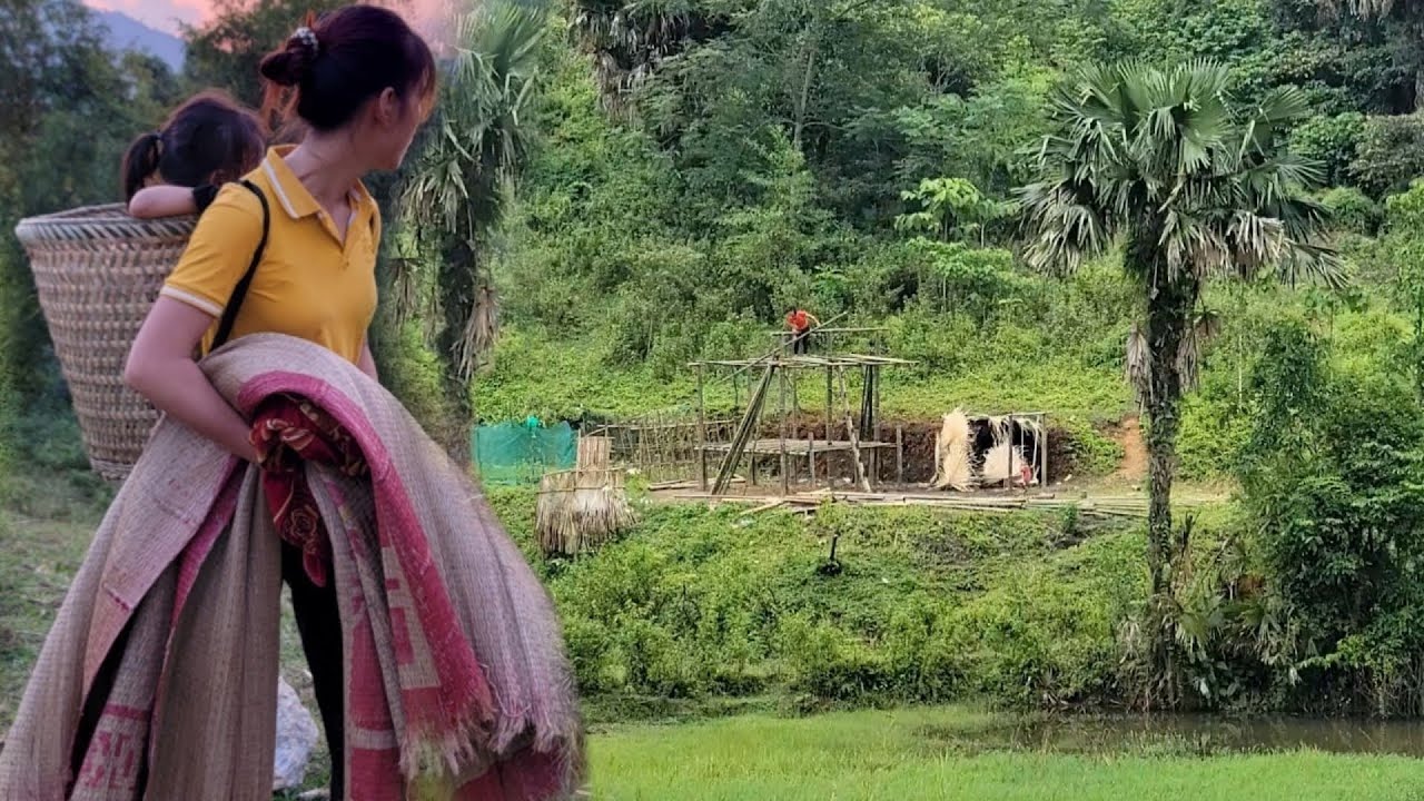 FULL VIDEO: 365 Days Alone Building A Bamboo House In The Forest, With Help From A Mysterious Person