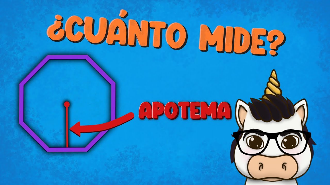 &iquest;C&oacute;mo calcular la medida de la APOTEMA de un POL&Iacute;GONO regular?