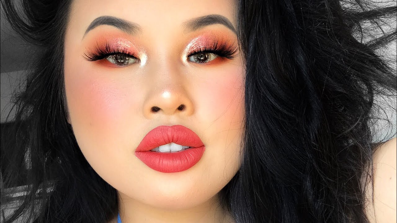Jaclyn Hill x Morphe Brushes Palette Makeup Tutorial | Kim Thai