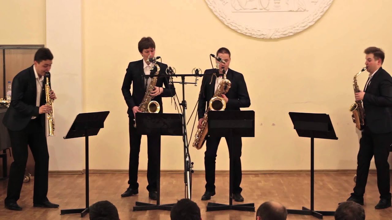 Russian Sax Quartet — A. Piazzolla, Histoire du Tango: Cafe 1930 and Concert d'Aujourd'hui