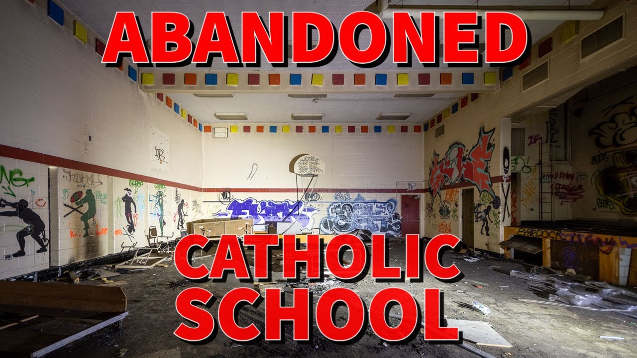Abandoned 1960's Era Catholic School Hamilton Ontario: 1966 - 2008