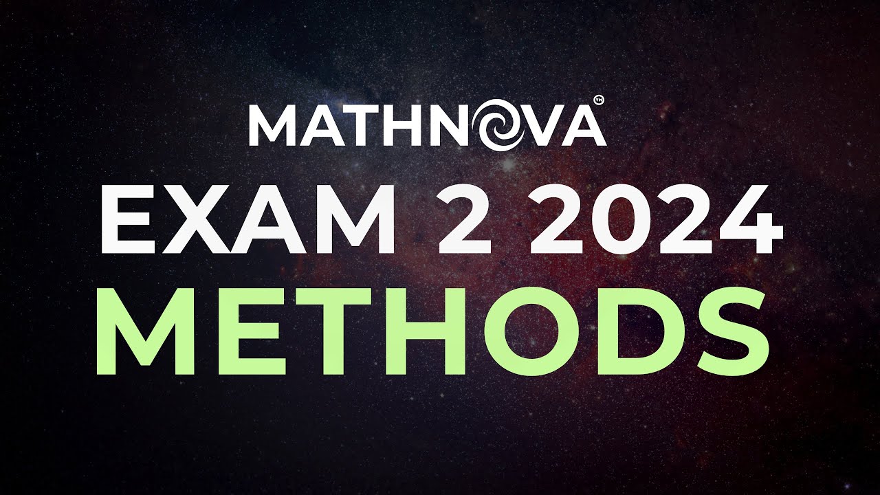 VCE 2024 Mathematical Methods Exam 2 Multiple Choice