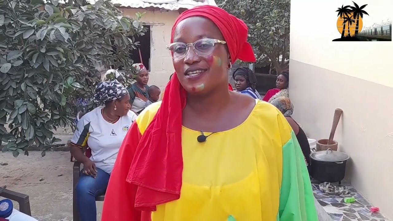 CHAN 2023, Jour de la finale chez l'international LAMINE CAMARA à Diouloulou. #chan2023 #senegal
