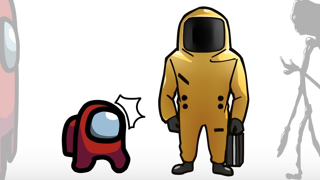 Mini Crewmate Kills Backrooms Guys Look - Among us