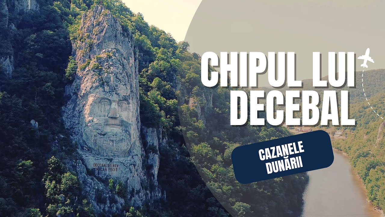 Chipul lui Decebal | Cazanele Dunării | Drona septembrie 2023
